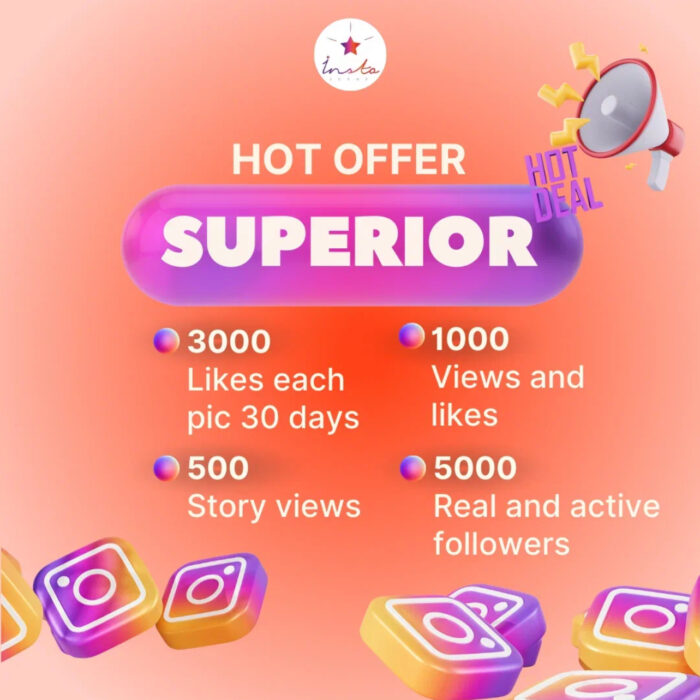 Buy 5000 Instagram Followers - Superior IG Package