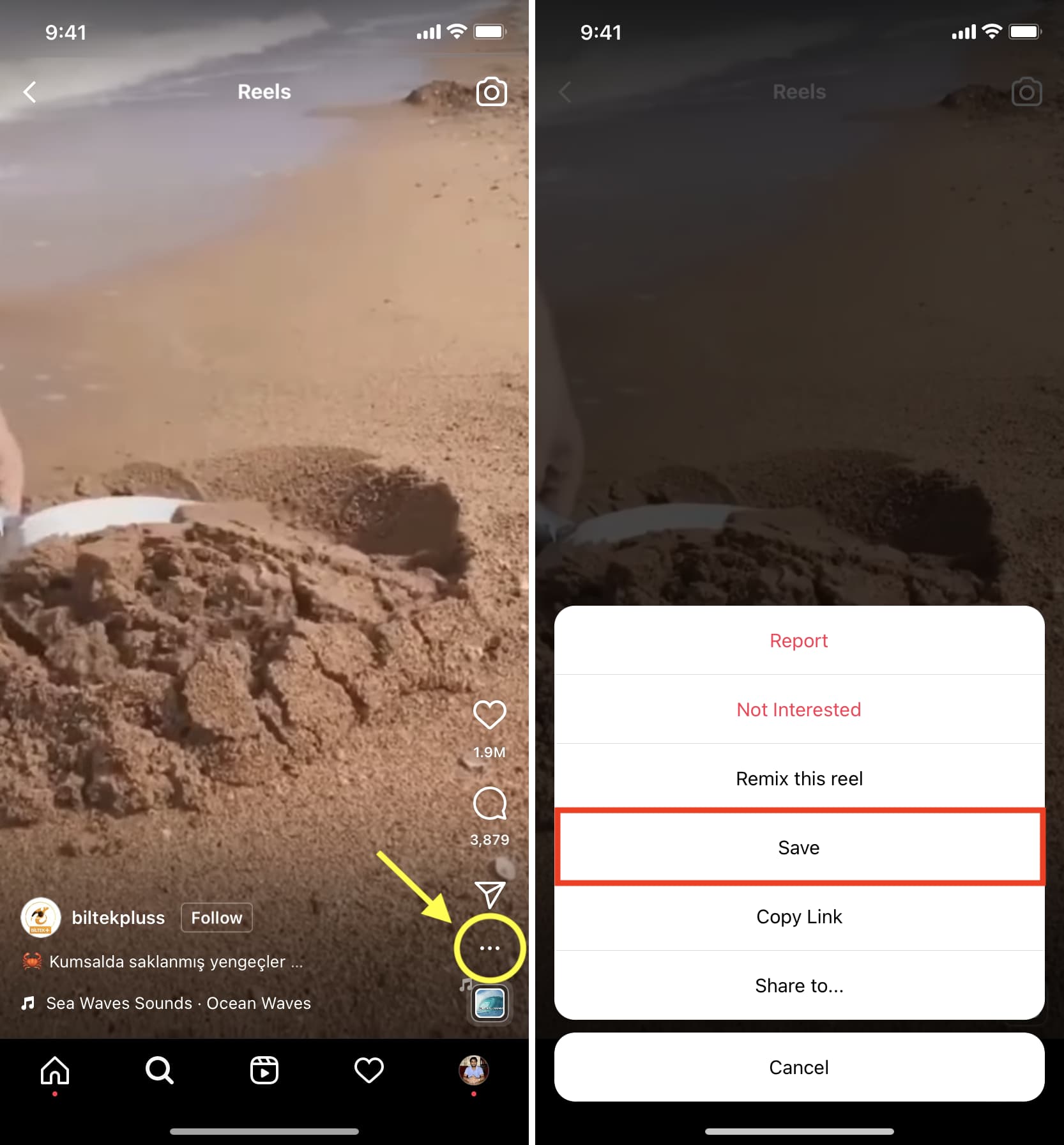 How to Download a reel from Instagram