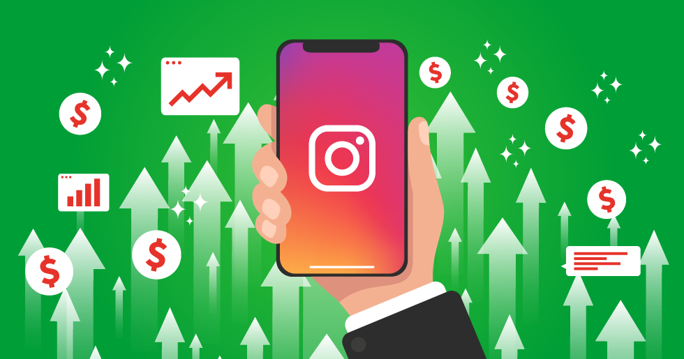 grow up Instagram account