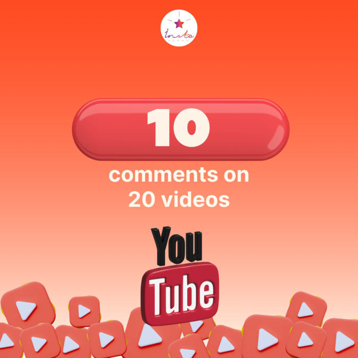 YouTube 10 Comments 20 videos