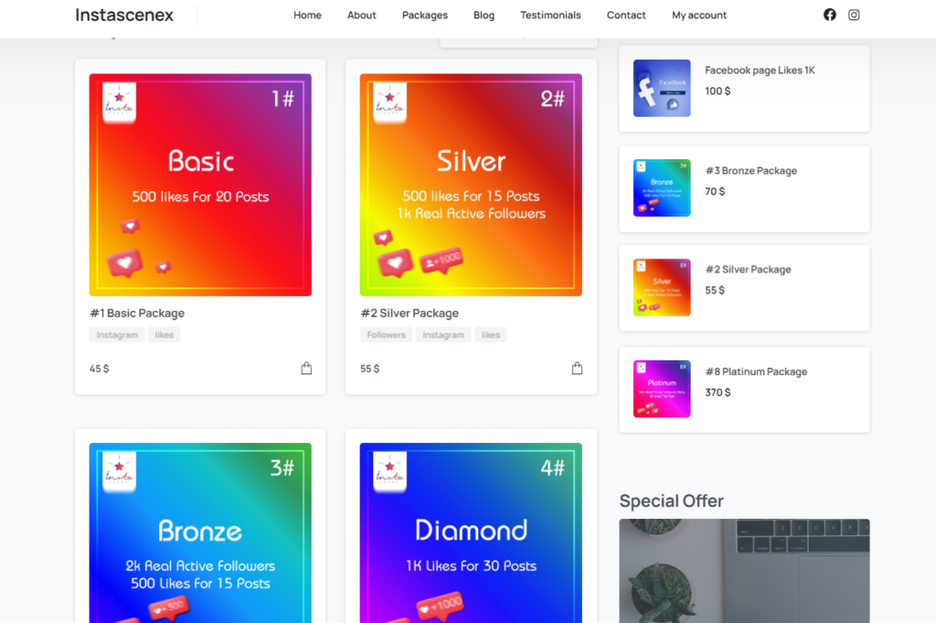 Buy Instagram Followers Private Account From Instascences