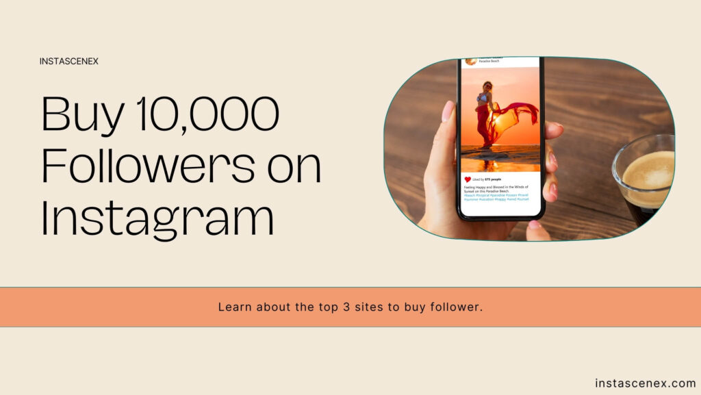 10000 followers on Instagram